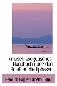 Kritisch Exegetisches