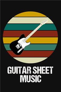 Guitar Sheet Music