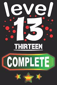 Level 13 Complete