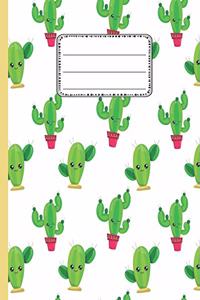 Always on Point Cactus Notebook