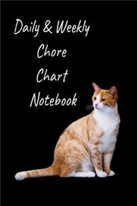 Daily & Weekly Chore Chart Notebook