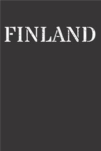 FINLAND Notebook Journal