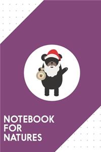 Notebook for Natures