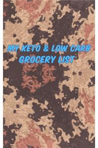 Keto & Low Carb Grocery List