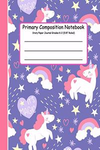 Primary Composition Notebook Story Paper Journal