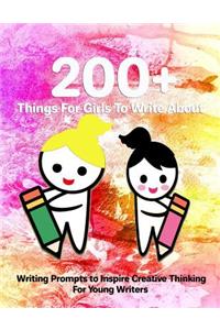 200+ Things For Kids To Write About