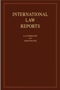 International Law Reports: Volume 147