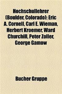 Hochschullehrer (Boulder, Colorado)