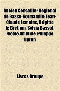 Ancien Conseiller Rgional de Basse-Normandie