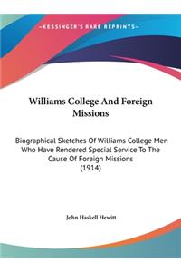 Williams College and Foreign Missions