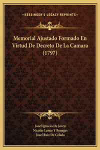Memorial Ajustado Formado En Virtud De Decreto De La Camara (1797)