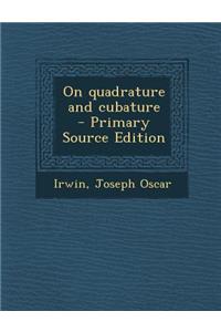 On Quadrature and Cubature