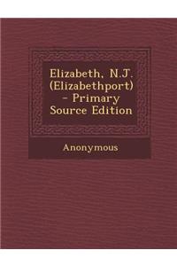 Elizabeth, N.J. (Elizabethport)