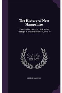 The History of New Hampshire