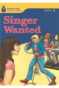 Singer Wanted!