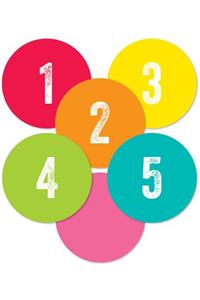 Woodland Whimsy Student Numbers Mini Cut-Outs