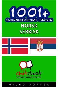 1001+ Grunnleggende Fraser Norsk - Serbisk