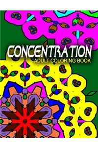 CONCENTRATION ADULT COLORING BOOKS - Vol.4