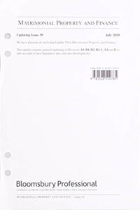 Matrimonial Property & Finance 39