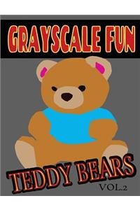 Grayscale Fun Teddy Bears Vol.2