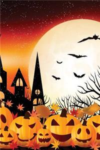 Churchyard Halloween Notebook