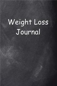 Weight Loss Journal Chalkboard Design