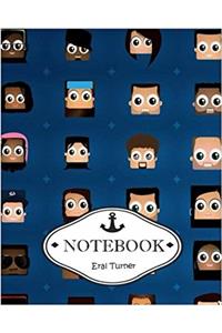 Face Grid Notebook / Journal: Pocket Notebook / Journal / Diary - Dot-grid, Graph, Lined, Blank No Lined