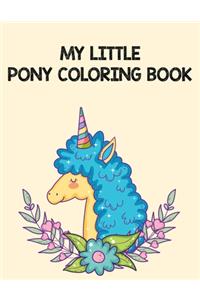 My Little Pony Coloring Book