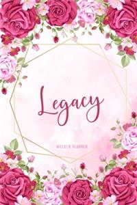 Legacy Weekly Planner