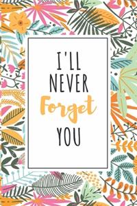 I'll Never Forget You