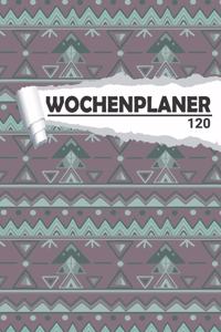 Wochenplaner Retro Muster Abstrakt