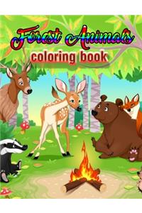 Forest Animals coloring book