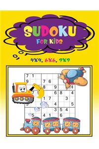 Sudoku for kids 4x4,6x6,9x9