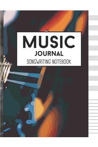 Music Journal Songwriting Notebook