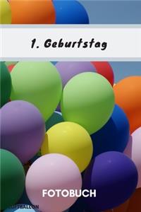 Fotobuch 1. Geburtstag Luftballon