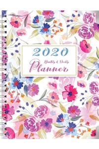 2020 Monthly and Weekly Planner