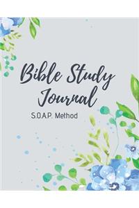 SOAP Bible Study Journal-Easy & Simple Guide to Scripture Journaling-Bible Study Workbook 100 pages Book 2