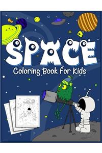 Space Coloring Book for Kids
