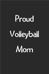 Proud Volleyball Mom