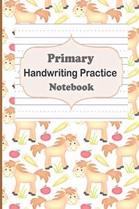Primary Handwriting Practice Notebook