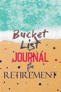Bucket List Journal for Retirement