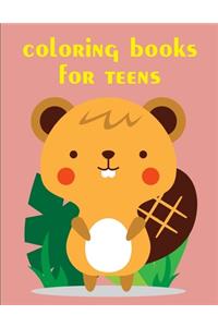 coloring books for teens