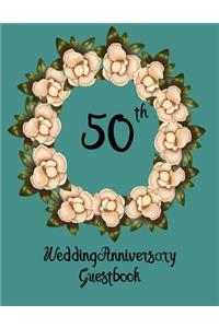 Wedding Anniversary Guestbook