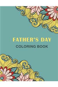 Father's Day Coloring Book