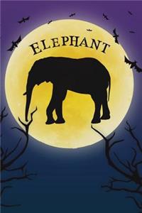 Elephant Notebook Halloween Journal
