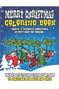 Merry Christmas Coloring Book