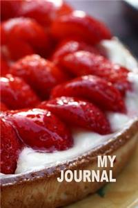 My Journal. for Pies Lover. Blank Lined Planner Notebook Diary.