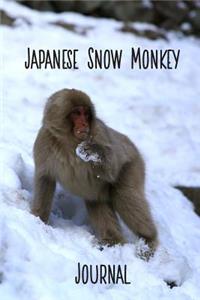 Japanese Snow Monkey Journal