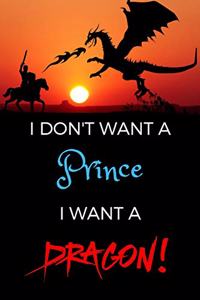I Don't Want a Prince. I Want a Dragon!