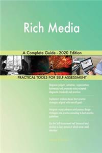 Rich Media A Complete Guide - 2020 Edition